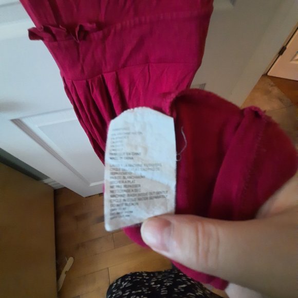 Plum Tristan Tie Back Midi Dress - Picture 8 of 8